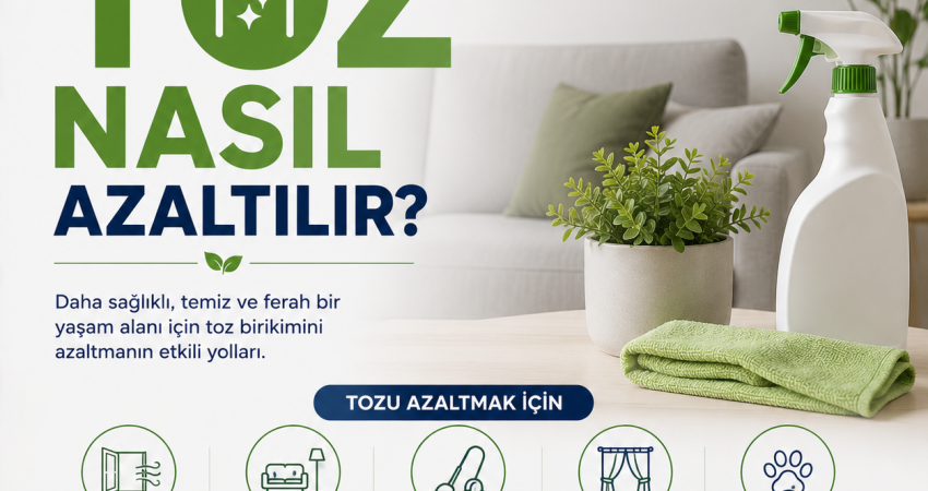 Evde Toz Nasıl Azaltılır