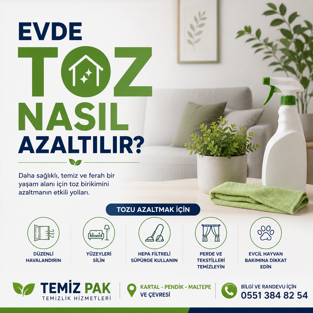 Evde Toz Nasıl Azaltılır