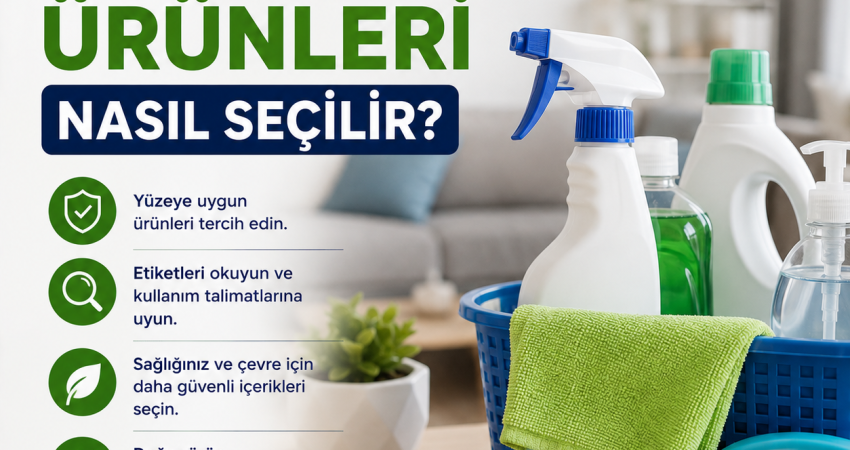 Ev Temizliğinde Temizlik Ürünleri Nasıl Seçilir